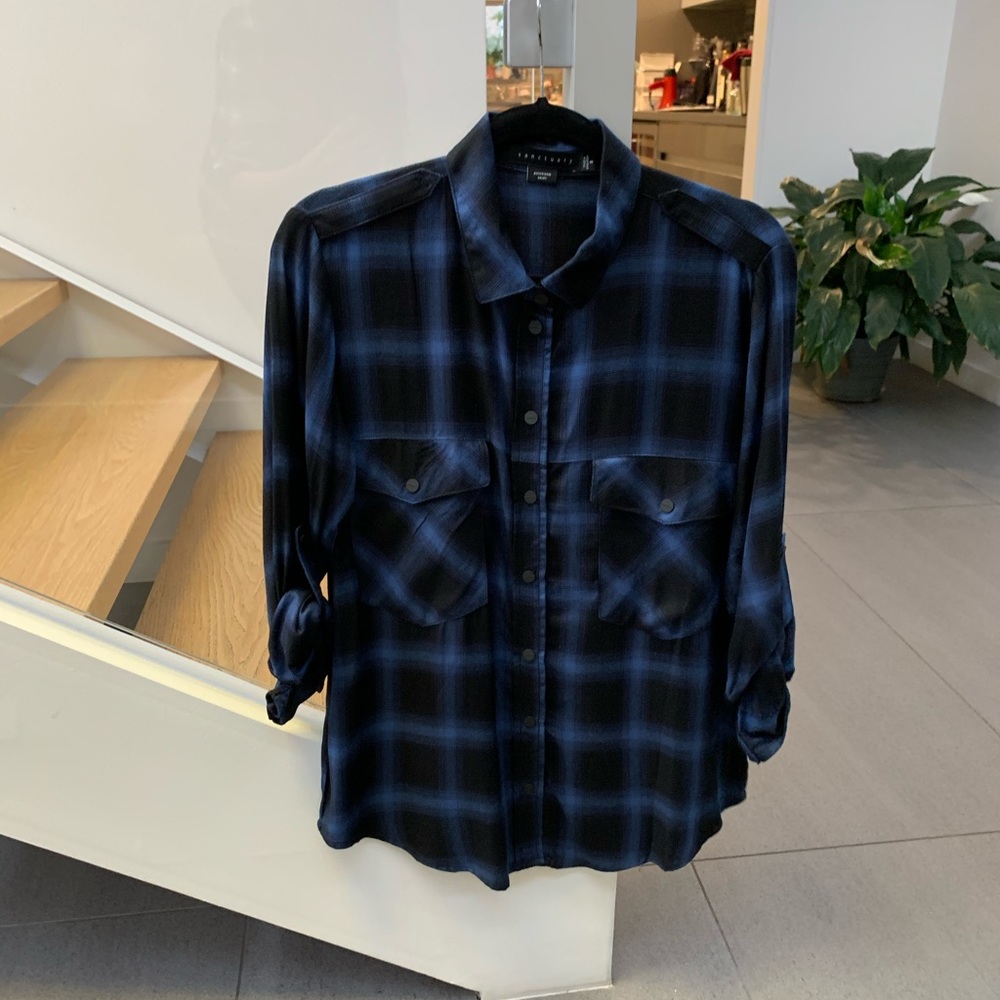 Women’s Sanctuary plaid shirt